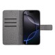 Gomma Book Case priekš Xiaomi Redmi Note 14 4G (164.84 mm) - Pelēks - sāniski atverams maciņš ar magnētu un stendu