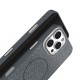 Glitter Thin Magsafe Back Case priekš Apple iPhone 14 Pro - Melns - silikona aizmugures apvalks / bampers-vāciņš