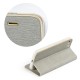 Luna Book Gold Case priekš Samsung Galaxy A05s A057G - Sudrabains - sāniski atverams maciņš ar magnētu un stendu