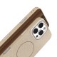 Glitter Thin Magsafe Back Case priekš Apple iPhone 14 Pro - Brūns - silikona aizmugures apvalks / bampers-vāciņš
