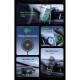 Duzzona V4 Dashboard Phone Holder with Magnetic Wireless Charger 15W (Compatible with MagSafe and Qi2 charging) - Melns - Stiprinājums turētājs auto paneļa ar iebūvētu bezvadu lādētāju