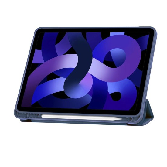 Tech-Protect SC Pen Book Case priekš Apple iPad Pro 11 (2018) / Air 4 (2020) / Air 5 (2022) / Air 11 (2024 / 2025) - Tumši Zils - sāniski atverams maciņš ar stendu
