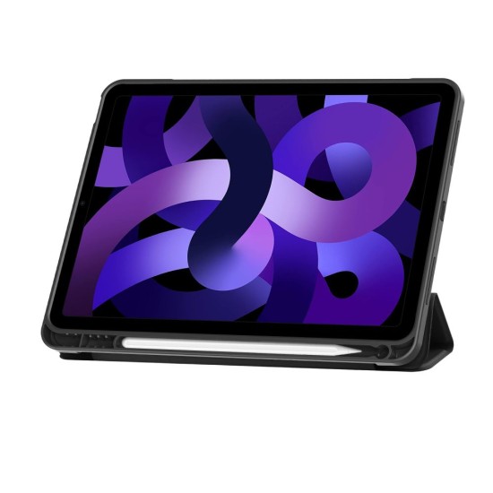 Tech-Protect SC Pen Book Case priekš Apple iPad Air 13 (2024 / 2025) - Melns - sāniski atverams maciņš ar stendu