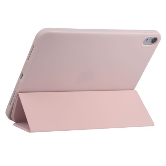 Tech-Protect Smart Case priekš Apple iPad Pro 11 (2018) / Air 4 (2020) / Air 5 (2022) / Air 11 (2024 / 2025) - Rozā - sāniski atverams maciņš ar magnētu un stendu