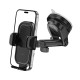 Tech-Protect V8 Universal Air Vent / Dashboard Car Holder - Melns - Universāls stiprinājums turētājs auto ventilācijas režģa vai paneļa