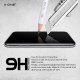 X-One Full Cover Extra Strong Matte Tempered Glass sreen protector priekš Apple iPhone 16 Pro Max - Melns - Matēts Ekrāna Aizsargstikls / Bruņota Stikla Aizsargplēve