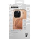 iDeal of Sweden Glitter Glow Back Case with MagSafe priekš Apple iPhone 16 Pro - Mocha Mousse - silikona-plastikāta aizmugures apvalks / bampers-vāciņš