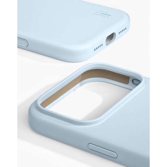 iDeal of Sweden Silicone MagSafe Back Case priekš Apple iPhone 17 Pro - Light Blue - silikona aizmugures apvalks / bampers-vāciņš