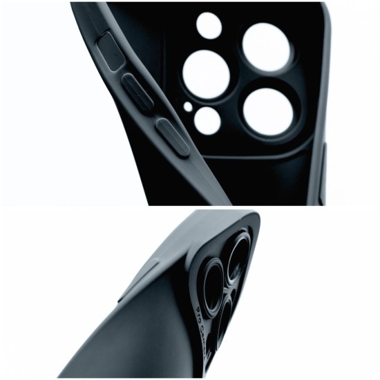 Roar Luna Back Case priekš Apple iPhone 16e - Melns - silikona aizmugures apvalks / bampers-vāciņš
