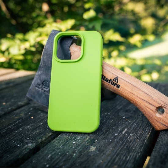 Tactical MagForce Velvet Smoothie Back Case with MagSafe priekš Apple iPhone 17 Air - Gaiši Zaļš - silikona aizmugures apvalks / bampers-vāciņš