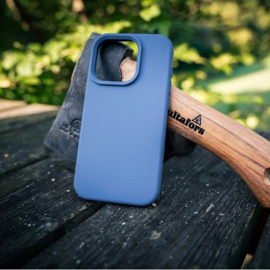 Tactical MagForce Velvet Smoothie Back Case with MagSafe priekš Apple iPhone 17 Pro - Zils - silikona aizmugures apvalks / bampers-vāciņš