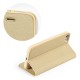 Luna Book Gold Case priekš Samsung Galaxy A17 4G A175 / A17 5G A176 - Zelts - sāniski atverams maciņš ar magnētu un stendu