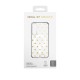 iDeal of Sweden Clear MagSafe Back Case priekš Samsung Galaxy S25 5G S931 / S24 5G S921 - Golden Hearts - silikona aizmugures apvalks / bampers-vāciņš