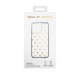 iDeal of Sweden Clear Back Case priekš Apple iPhone 15 Pro Max - Golden Hearts - silikona aizmugures apvalks / bampers-vāciņš