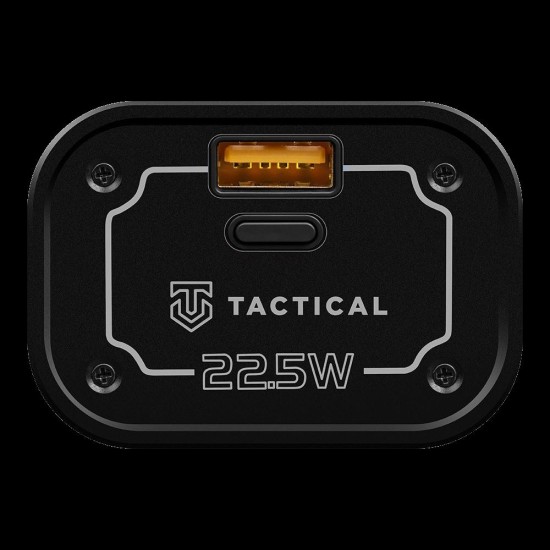 Tactical C4 Explosive 9600mAh Power Bank PD 20W / QC 3.0 with USB / USB-C ports - Melns - Ārējas uzlādes batereja lādētājs-akumulators ar MagSafe