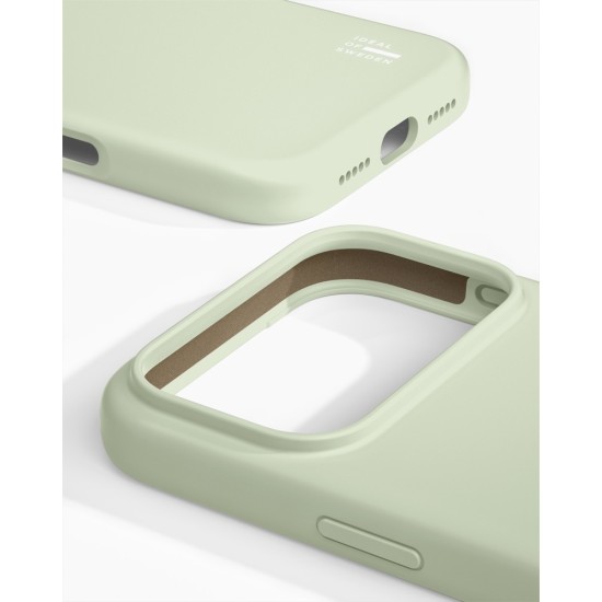 iDeal of Sweden Silicone MagSafe Back Case priekš Apple iPhone 17 Pro Max - Sage Green - silikona aizmugures apvalks / bampers-vāciņš