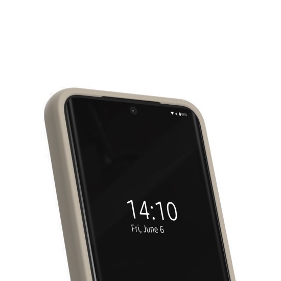 iDeal of Sweden Silicone MagSafe Back Case priekš Samsung Galaxy S26 Plus 5G - Beige - silikona aizmugures apvalks / bampers-vāciņš