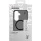 iDeal of Sweden Clear MagSafe Back Case priekš Samsung Galaxy S26 5G - Tinted Black - silikona aizmugures apvalks / bampers-vāciņš