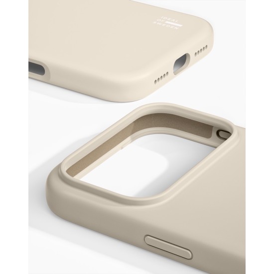 iDeal of Sweden Silicone MagSafe Back Case priekš Apple iPhone 17 Pro Max - Cloud Dancer - silikona aizmugures apvalks / bampers-vāciņš