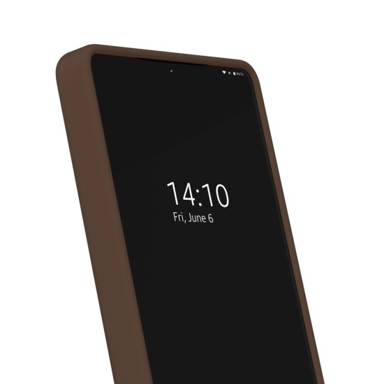 iDeal of Sweden Silicone MagSafe Back Case priekš Samsung Galaxy S26 Ultra 5G - Mocha Mousse - silikona aizmugures apvalks / bampers-vāciņš