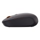 Baseus F01B Tri-Mode Wireless Optical BT Mouse 2.4G / 1600 DPI (BT3.0 / 5.0) - Pelēka - Bezvadu datorpele