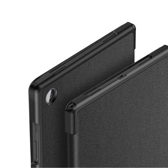Dux Ducis Domo series priekš Xiaomi Redmi Pad 2 Pro - Melns - sāniski atverams maciņš ar magnētu un stendu