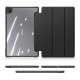Dux Ducis Toby series priekš Samsung Galaxy Tab A11 Plus X230 / X236 / A9 Plus X210 / X215 / X216 - Melns - sāniski atverams maciņš ar magnētu un stendu