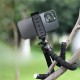 Octopus Tripod Bracket 360 Degree Rotation Mini Universal Mobile Phone Holder Stand - Melns - Universāla stiprinājuma statīvs