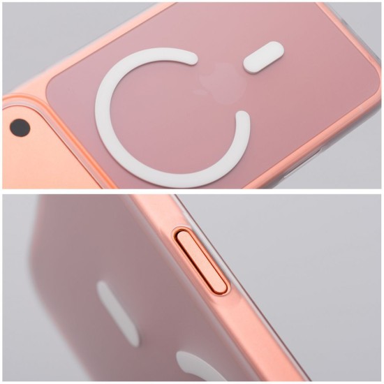 Go Orange MagSafe Back Case priekš Xiaomi 17 Ultra - Caurspīdīgs - plastikāta aizmugures apvalks / bampers-vāciņš