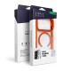 Roar Mag Bumper Back Case with MagSafe priekš Samsung Galaxy S26 5G - Oranžs / Caurspīdīgs - silikona-plastikāta aizmugures apvalks / bampers-vāciņš