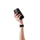 iDeal of Sweden Soft Braid Watch Band priekš Apple Watch 38 / 40 / 41 mm / Series 10 / 11 (42mm) - Iconic Black - auduma siksniņa (josta) priekš pulksteņiem