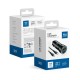 BlueStar Car Charger Type-C / USB ports QC 3.0 / PD 25W AFC PPS with Type-C to Type-C Cable - Melns - USB un Type-C ātrs auto lādētājs telefoniem un planšetdatoriem