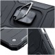 Nitro Armored Hybrid Back Case priekš Samsung Galaxy A27 5G A276 - Melns - triecienizturīgs silikona-plastikāta aizmugures apvalks ar gredzenu / bampers-vāciņš