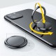 Tech-Protect Magnetic Phone Ring Holder - Melns - Universālais gredzens-turētājs telefonam
