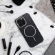Frame MagSafe Back Case priekš Samsung Galaxy S25 FE 5G S731 - Melns - matēts silikona aizmugures apvalks / bampers-vāciņš