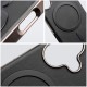 Gentleman MagSafe Back Case priekš Samsung Galaxy S25 FE 5G S731 - Melns - mākslīgās ādas aizmugures apvalks / bampers-vāciņš