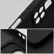 Forcell Silicone Lite Back Case priekš Xiaomi 17T - Melns - matēts silikona aizmugures apvalks / bampers-vāciņš