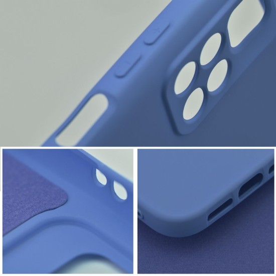 Forcell Silicone Lite Back Case priekš Xiaomi 17T - Zils - matēts silikona aizmugures apvalks / bampers-vāciņš