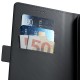 3MK Wallet Case priekš Xiaomi 17 - Melns - sāniski atverams grāmatveida maciņš