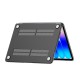 Tech-Protect Smartshell Protective Case priekš Apple MacBook Neo 13-inch (2026) A3404 - Melns / Matēts - plastikas no abām pusēm apvalks / maciņš