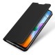 Dux Ducis Skin Pro series priekš Samsung Galaxy Xcover 7 Pro - Melns - sāniski atverams maciņš ar magnētu un stendu