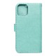 Forcell Mezzo Book Case для Samsung Galaxy A16 4G A165 / A16 5G A166 - Бирюзовый / Дерево - чехол-книжка со стендом / подставкой и шнурком