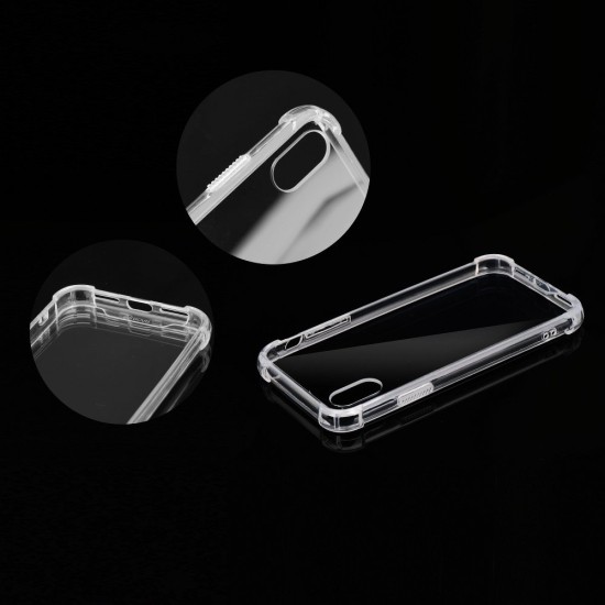 RoarKorea Armor Jelly для Samsung Galaxy A16 4G A165 / A16 5G A166 - Прозрачный - противоударный силиконовый бампер с пластиковой крышкой / бампер-крышка