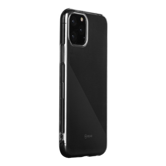 RoarKorea Jelly Clear priekš Samsung Galaxy S26 FE 5G S741 / S25 FE 5G S731 - Caurspīdīgs - silikona aizmugures apvalks (bampers, vāciņš, slim TPU silicone case cover, bumper)
