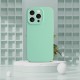OEM Silicone Back Case with MagSafe (Microfiber Soft Touch) для Apple iPhone 16e / 17e - Бирюзовый - матовая силиконовая накладка / бампер