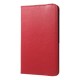 Red 360 Rotation Stand Litchi Leather Case for Samsung Galaxy Tab Pro 8.4 T320 / T325 - sāniski atverams maciņš ar stendu (ādas maks, grāmatiņa, leather book wallet case cover stand)