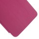 Rose for Samsung Galaxy Tab 4 7.0-inch T230 / T235 Toothpick Grain Leather Tri-fold Stand Case - sāniski atverams maciņš ar stendu (ādas maks, grāmatiņa, leather book wallet case cover stand)
