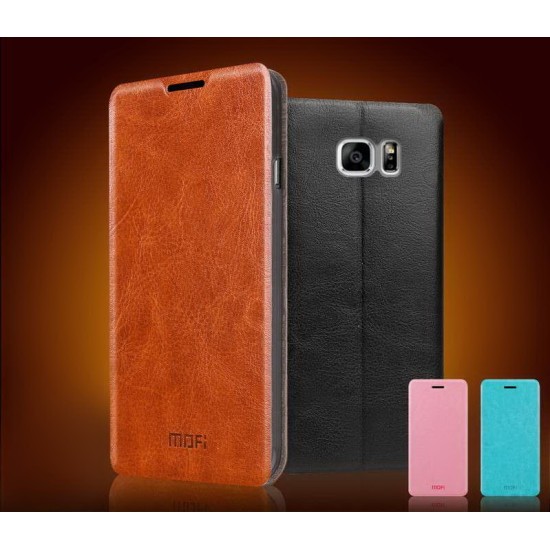 Mofi New Rui priekš Samsung Galaxy Note 5 N920 - Tirkīzs - sāniski atverams maciņš ar stendu (ādas maks, grāmatiņa, leather book wallet case cover stand)