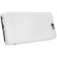 NILLKIN Qin Series Smart View Leather Case Cover for HTC One A9 - White - sāniski atverams maciņš ar lodziņu (ādas maks, grāmatiņa, leather book wallet case cover)