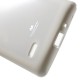 Mercury Jelly Case ar spīdumiem priekš LG G4 Stylus H635 - Balts - silikona aizmugures apvalks (bampers, vāciņš, slim TPU silicone case cover, bumper)